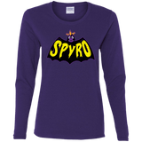 T-Shirts Purple / S Spyro Women's Long Sleeve T-Shirt
