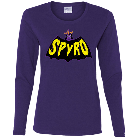 T-Shirts Purple / S Spyro Women's Long Sleeve T-Shirt