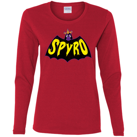 T-Shirts Red / S Spyro Women's Long Sleeve T-Shirt