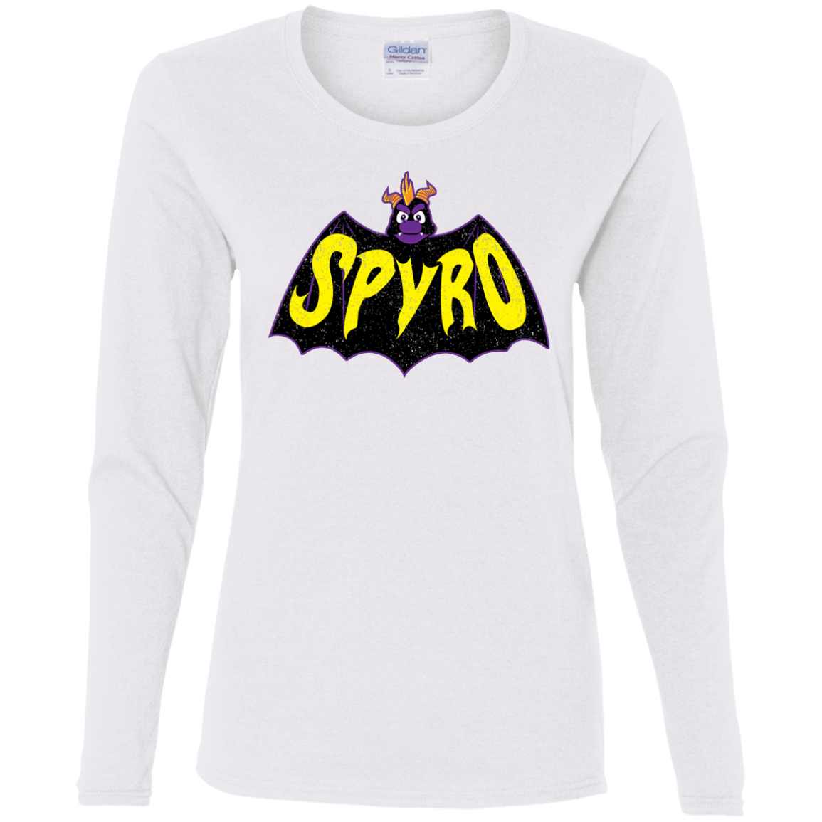 T-Shirts White / S Spyro Women's Long Sleeve T-Shirt