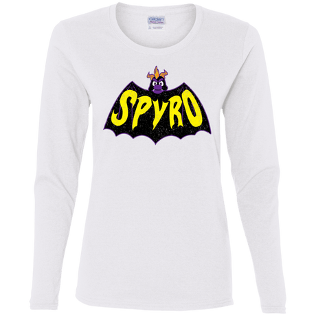 T-Shirts White / S Spyro Women's Long Sleeve T-Shirt