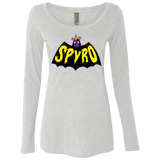 T-Shirts Heather White / S Spyro Women's Triblend Long Sleeve Shirt