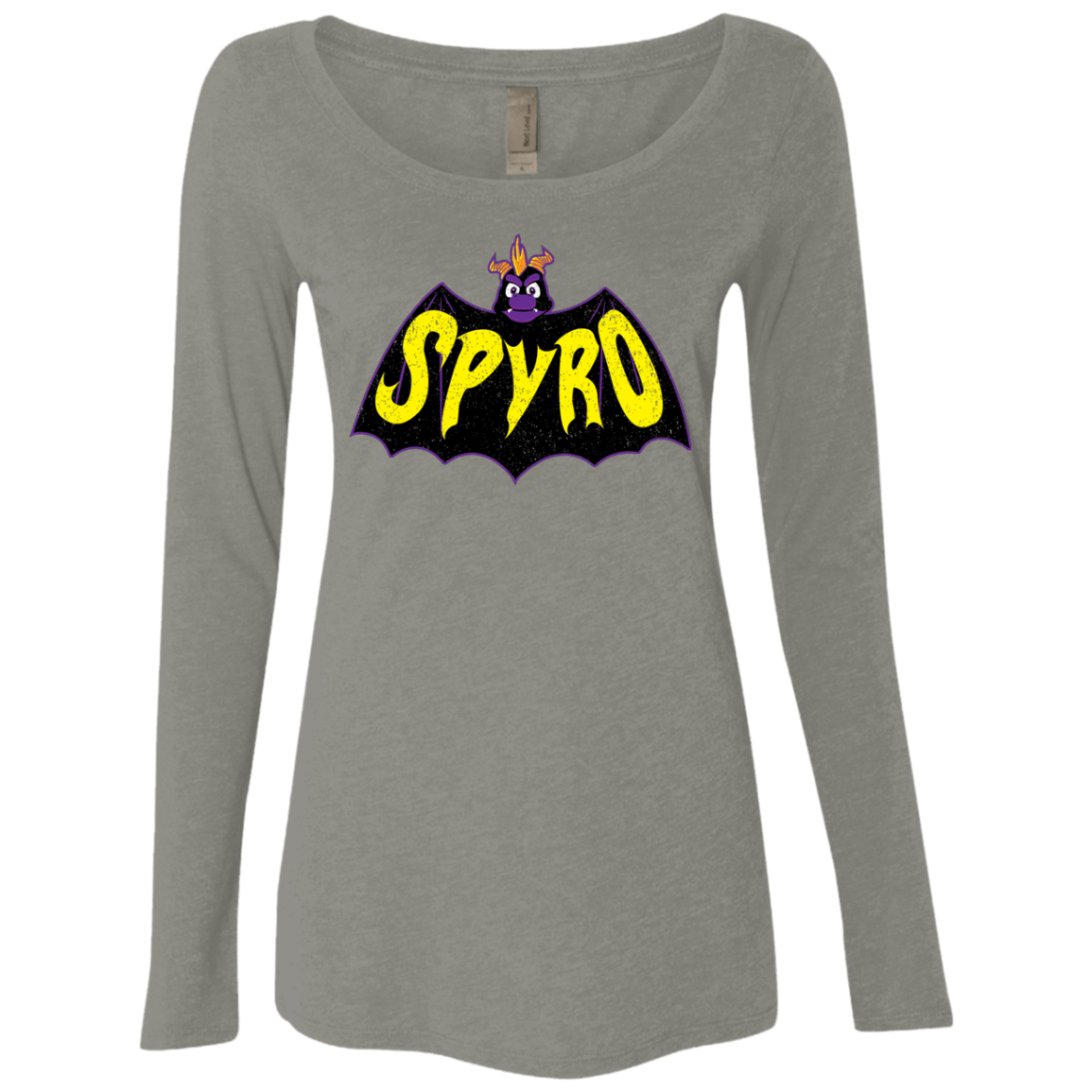 T-Shirts Venetian Grey / S Spyro Women's Triblend Long Sleeve Shirt