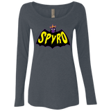 T-Shirts Vintage Navy / S Spyro Women's Triblend Long Sleeve Shirt