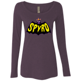 T-Shirts Vintage Purple / S Spyro Women's Triblend Long Sleeve Shirt