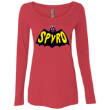 T-Shirts Vintage Red / S Spyro Women's Triblend Long Sleeve Shirt
