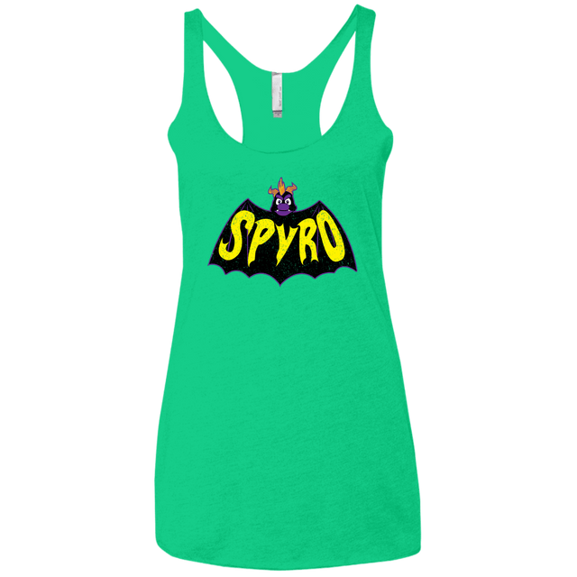 T-Shirts Envy / X-Small Spyro Women's Triblend Racerback Tank
