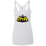 T-Shirts Heather White / X-Small Spyro Women's Triblend Racerback Tank