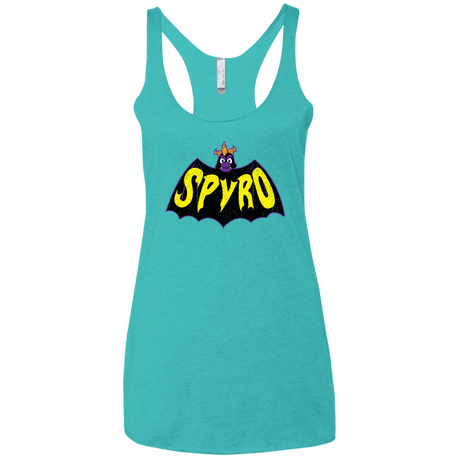 T-Shirts Tahiti Blue / X-Small Spyro Women's Triblend Racerback Tank