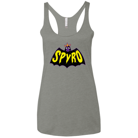 T-Shirts Venetian Grey / X-Small Spyro Women's Triblend Racerback Tank