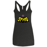 T-Shirts Vintage Black / X-Small Spyro Women's Triblend Racerback Tank