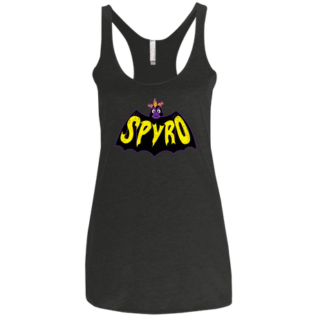 T-Shirts Vintage Black / X-Small Spyro Women's Triblend Racerback Tank