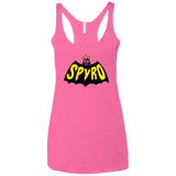 T-Shirts Vintage Pink / X-Small Spyro Women's Triblend Racerback Tank