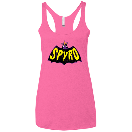 T-Shirts Vintage Pink / X-Small Spyro Women's Triblend Racerback Tank