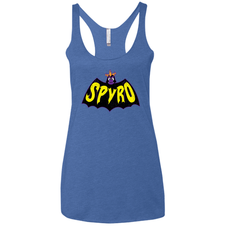 T-Shirts Vintage Royal / X-Small Spyro Women's Triblend Racerback Tank