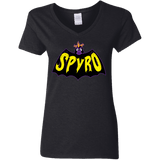 T-Shirts Black / S Spyro Women's V-Neck T-Shirt