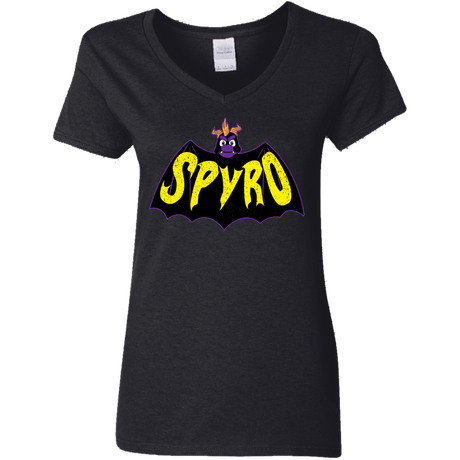 T-Shirts Black / S Spyro Women's V-Neck T-Shirt