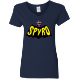 T-Shirts Navy / S Spyro Women's V-Neck T-Shirt