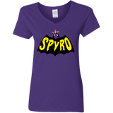 T-Shirts Purple / S Spyro Women's V-Neck T-Shirt