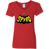 T-Shirts Red / S Spyro Women's V-Neck T-Shirt