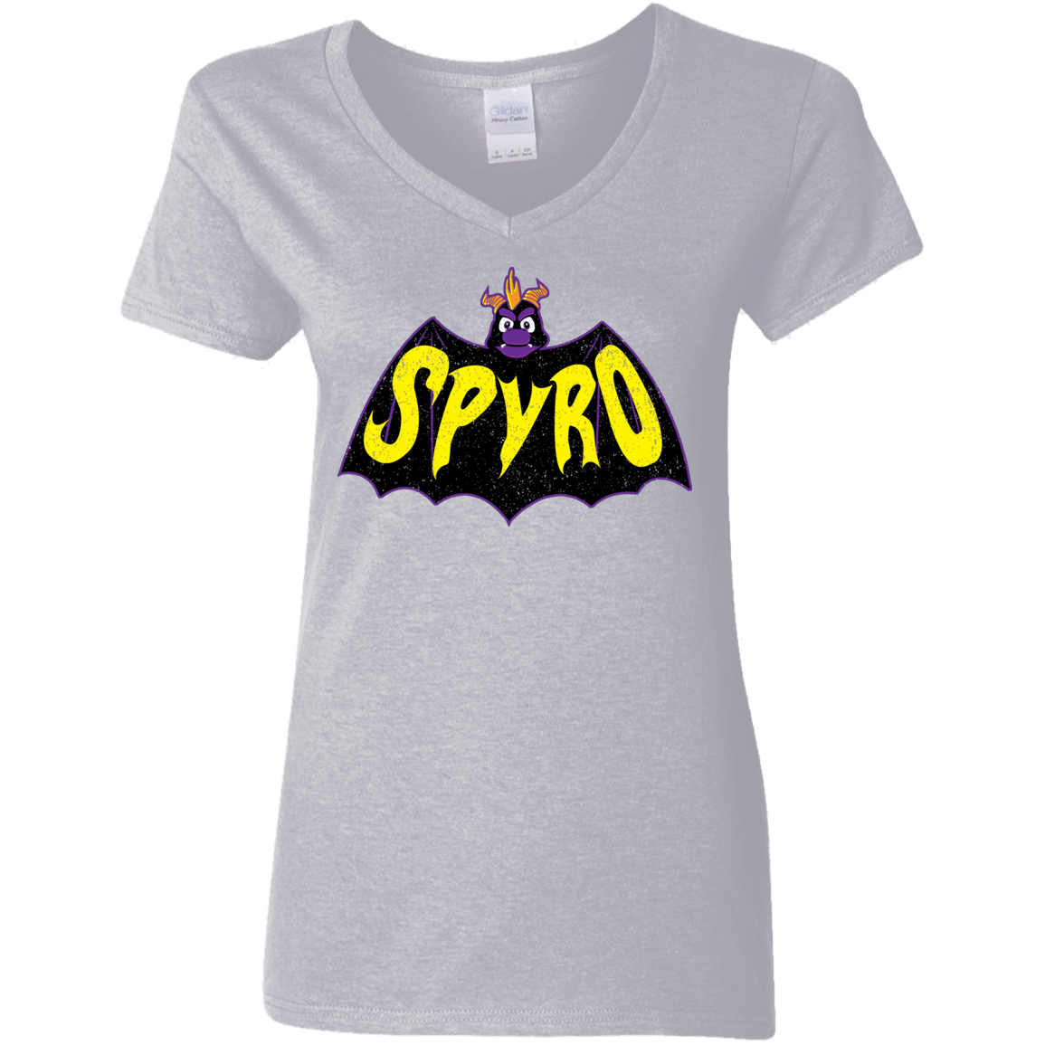 T-Shirts Sport Grey / S Spyro Women's V-Neck T-Shirt