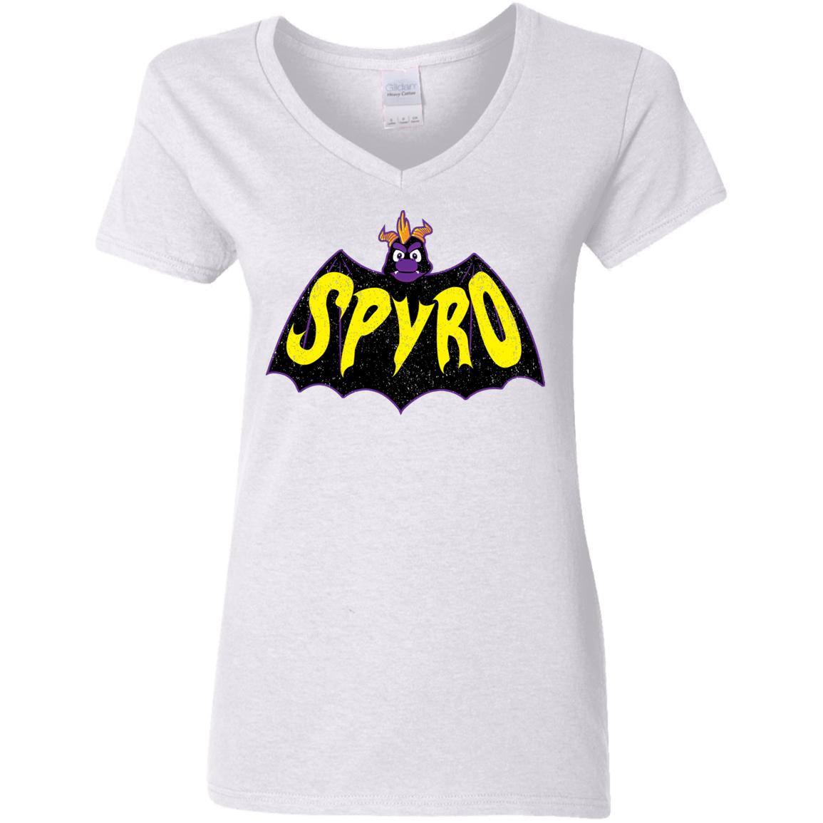 T-Shirts White / S Spyro Women's V-Neck T-Shirt