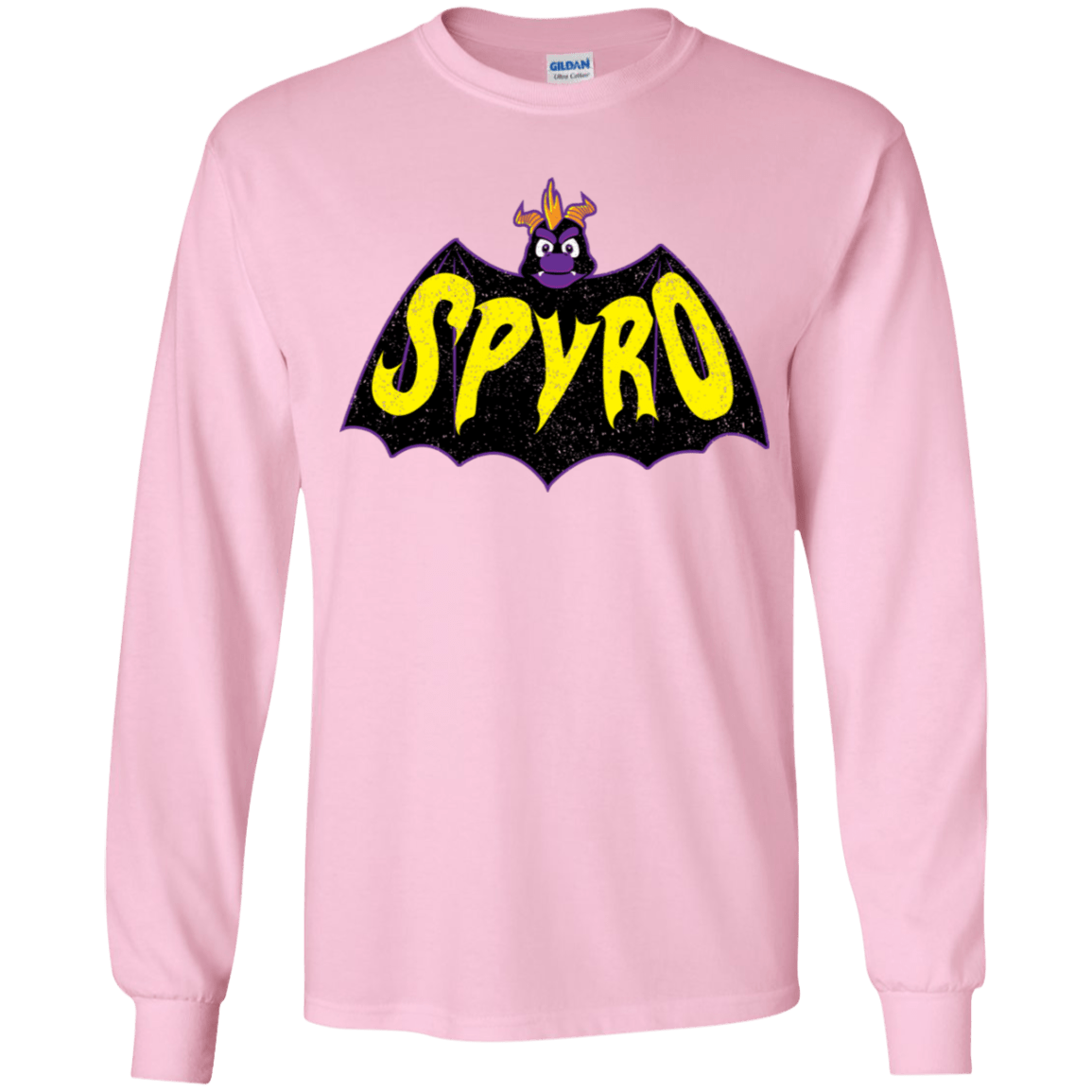 T-Shirts Light Pink / YS Spyro Youth Long Sleeve T-Shirt