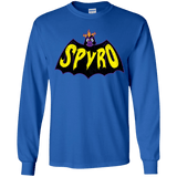 T-Shirts Royal / YS Spyro Youth Long Sleeve T-Shirt