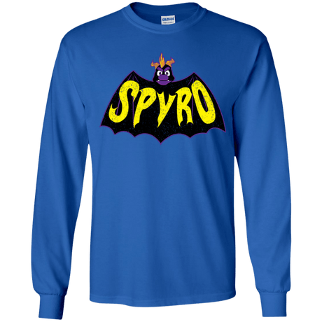 T-Shirts Royal / YS Spyro Youth Long Sleeve T-Shirt