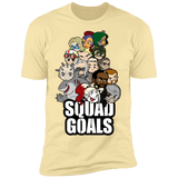 T-Shirts Banana Cream / S Squad Goals Men's Premium T-Shirt