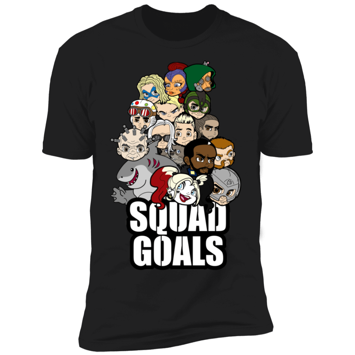 T-Shirts Black / S Squad Goals Men's Premium T-Shirt