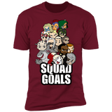 T-Shirts Cardinal / S Squad Goals Men's Premium T-Shirt