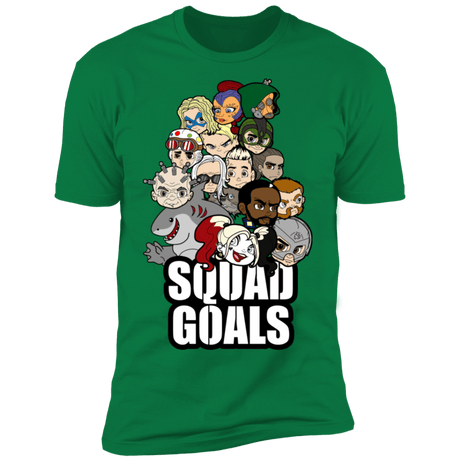 T-Shirts Kelly Green / S Squad Goals Men's Premium T-Shirt
