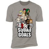 T-Shirts Light Grey / S Squad Goals Men's Premium T-Shirt