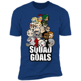 T-Shirts Royal / S Squad Goals Men's Premium T-Shirt