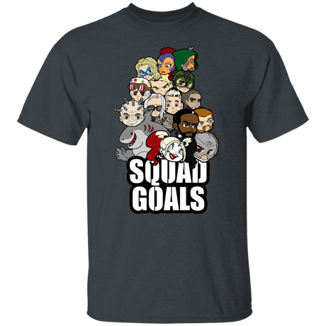 T-Shirts Dark Heather / S Squad Goals T-Shirt