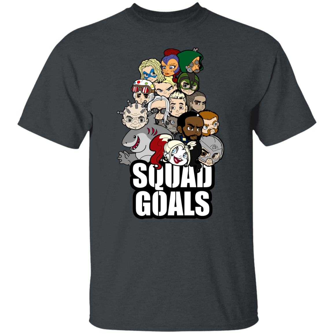 T-Shirts Dark Heather / S Squad Goals T-Shirt