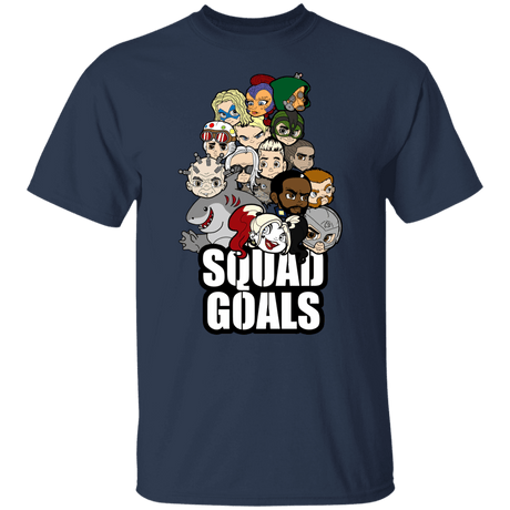 T-Shirts Navy / S Squad Goals T-Shirt