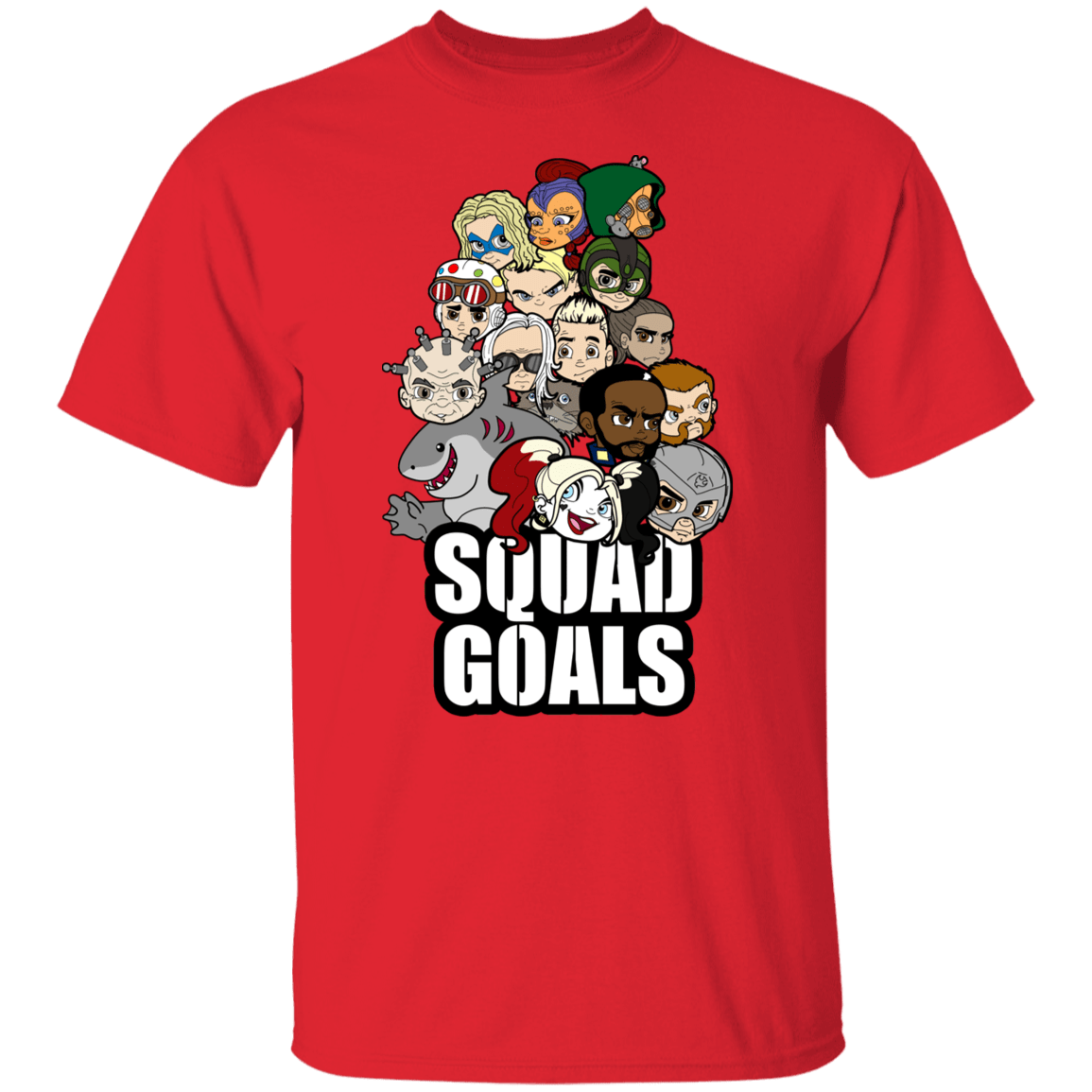 T-Shirts Red / S Squad Goals T-Shirt
