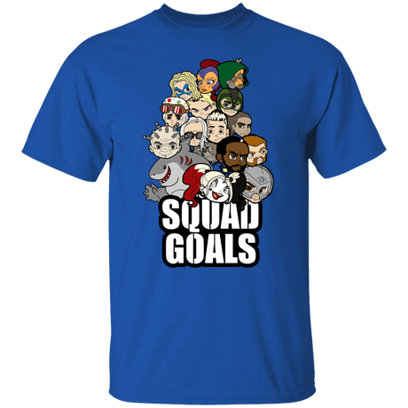 T-Shirts Royal / S Squad Goals T-Shirt