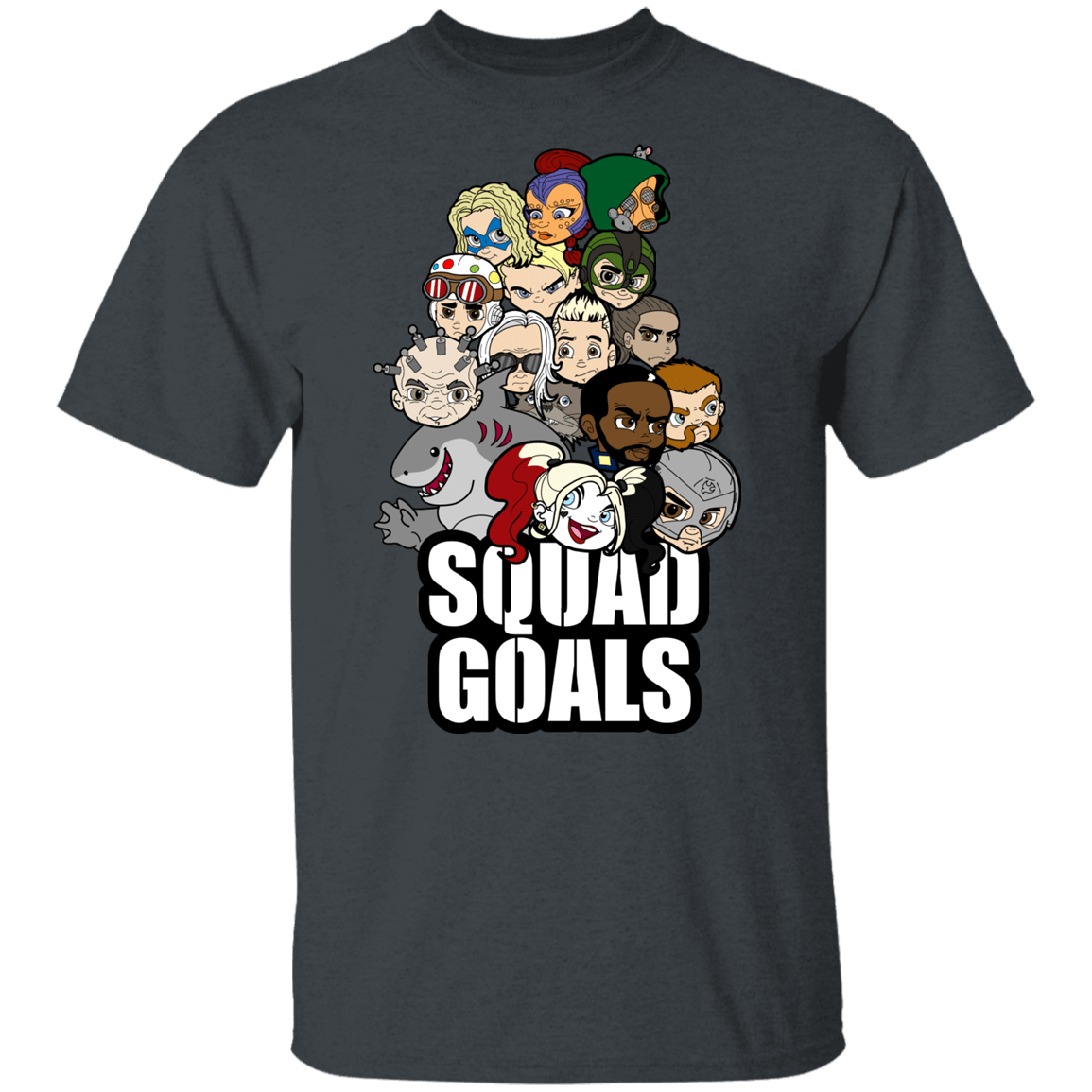 T-Shirts Dark Heather / YXS Squad Goals Youth T-Shirt