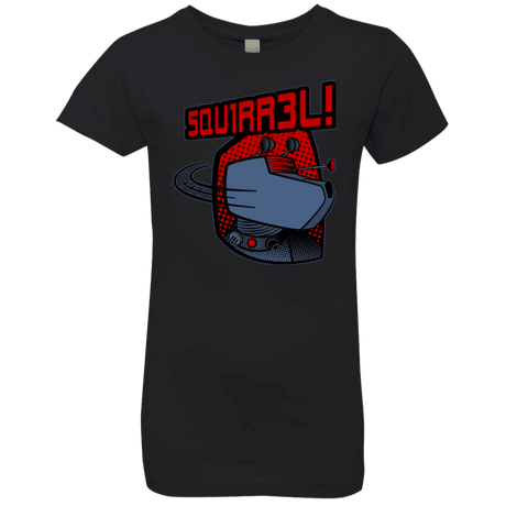 T-Shirts Black / YXS Squirrel Girls Premium T-Shirt