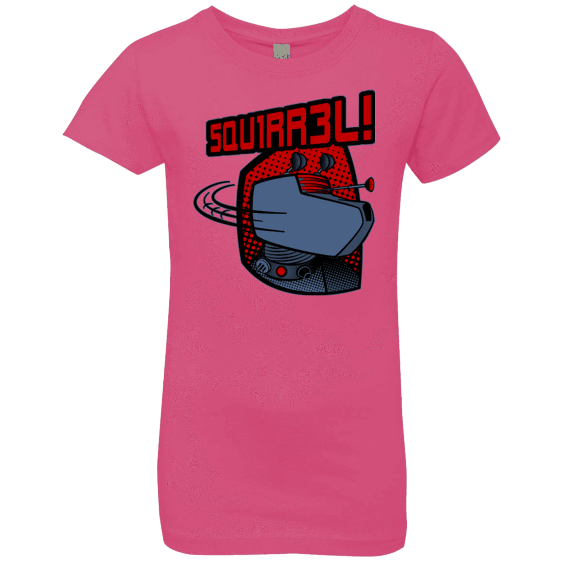 T-Shirts Hot Pink / YXS Squirrel Girls Premium T-Shirt