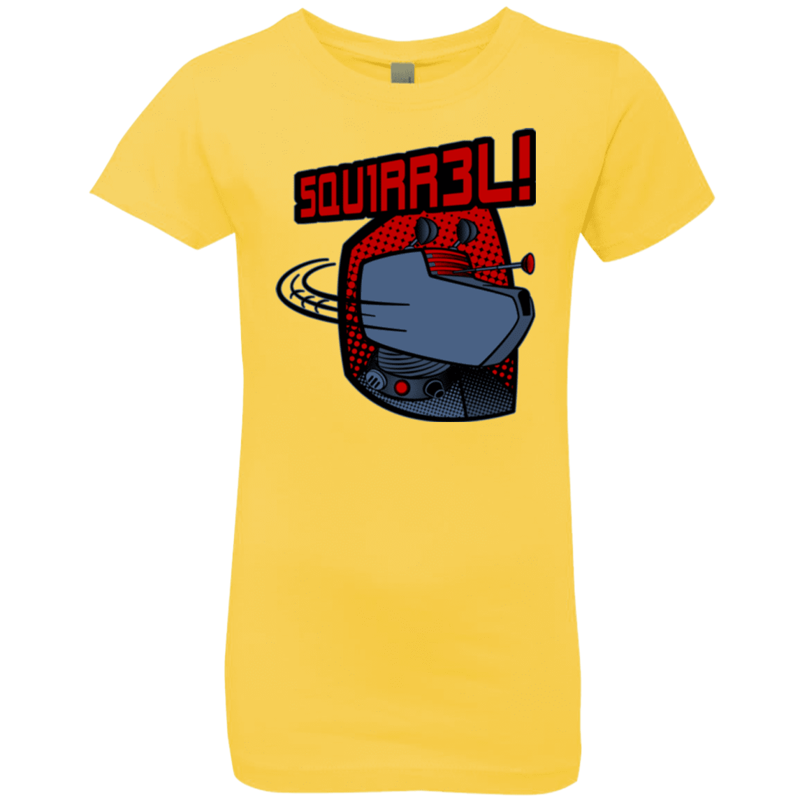 T-Shirts Vibrant Yellow / YXS Squirrel Girls Premium T-Shirt
