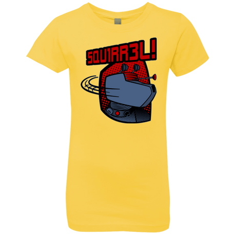 T-Shirts Vibrant Yellow / YXS Squirrel Girls Premium T-Shirt