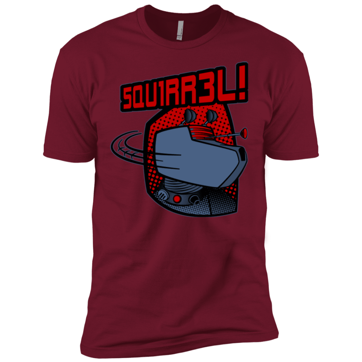 T-Shirts Cardinal / X-Small Squirrel Men's Premium T-Shirt