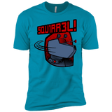 T-Shirts Turquoise / X-Small Squirrel Men's Premium T-Shirt