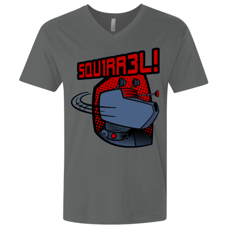 T-Shirts Heavy Metal / X-Small Squirrel Men's Premium V-Neck