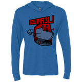 T-Shirts Vintage Royal / X-Small Squirrel Triblend Long Sleeve Hoodie Tee