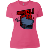 T-Shirts Hot Pink / X-Small Squirrel Women's Premium T-Shirt